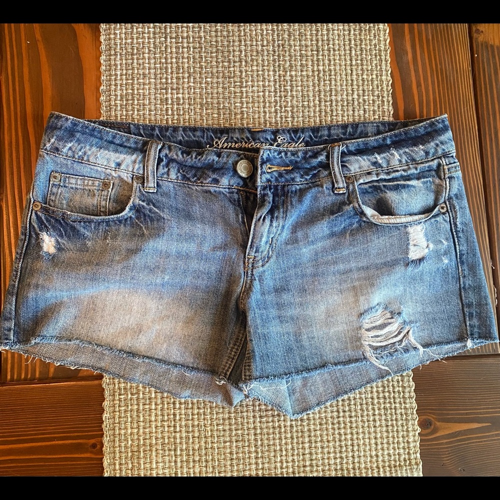 American Eagle jean shorts. Size 10